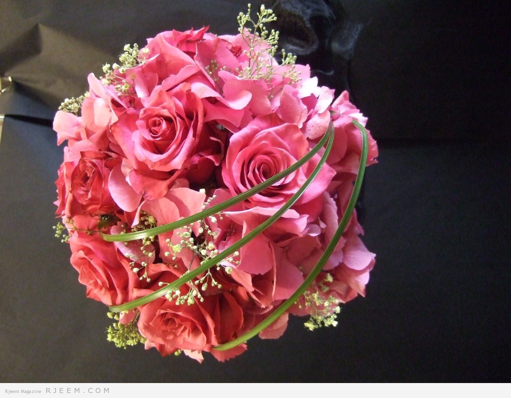 مسكات زهور لعروس 2014