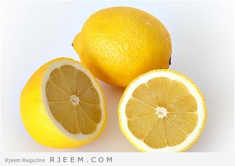 الليمون لتبييض المناطق الحساسة