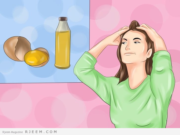 10 علاجات منزلية للتخلص من جفاف الشعر