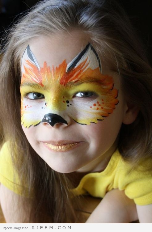 Fox Face Painting by Let's Bounce Inflatables Ltd.: 