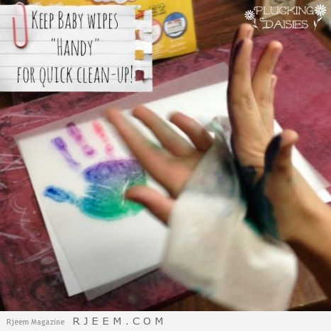 Mother's Day Craft for Kids {Handprint Charms} | Pluckingdaisies.com