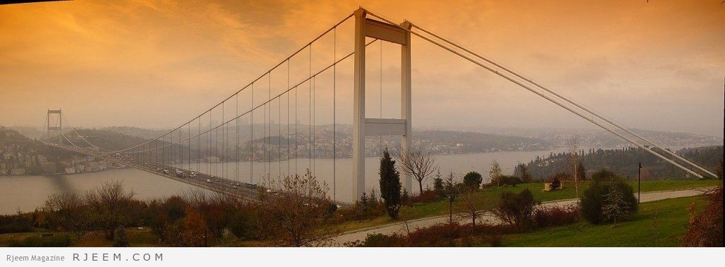 Fatih Sultan Mehmet Bridge جسر محمد الفاتح