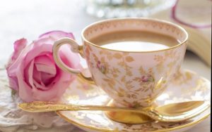 طريقة تحضير شاي الورد
