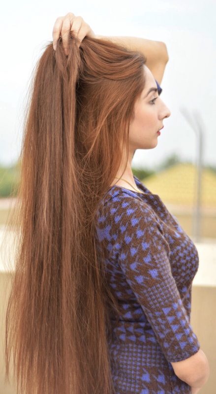 تطويل الشعر في يوم