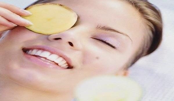 البطاطس لعلاج الاهلات السوداء تحت العينين