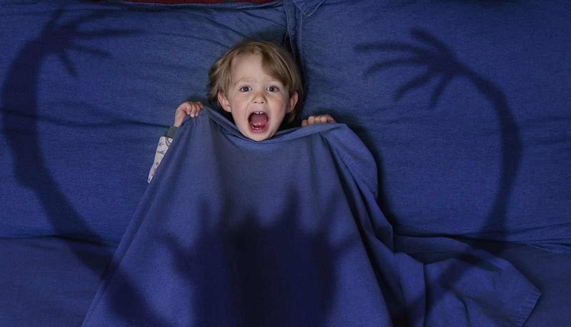 الخوف عند الاطفال عند النوم