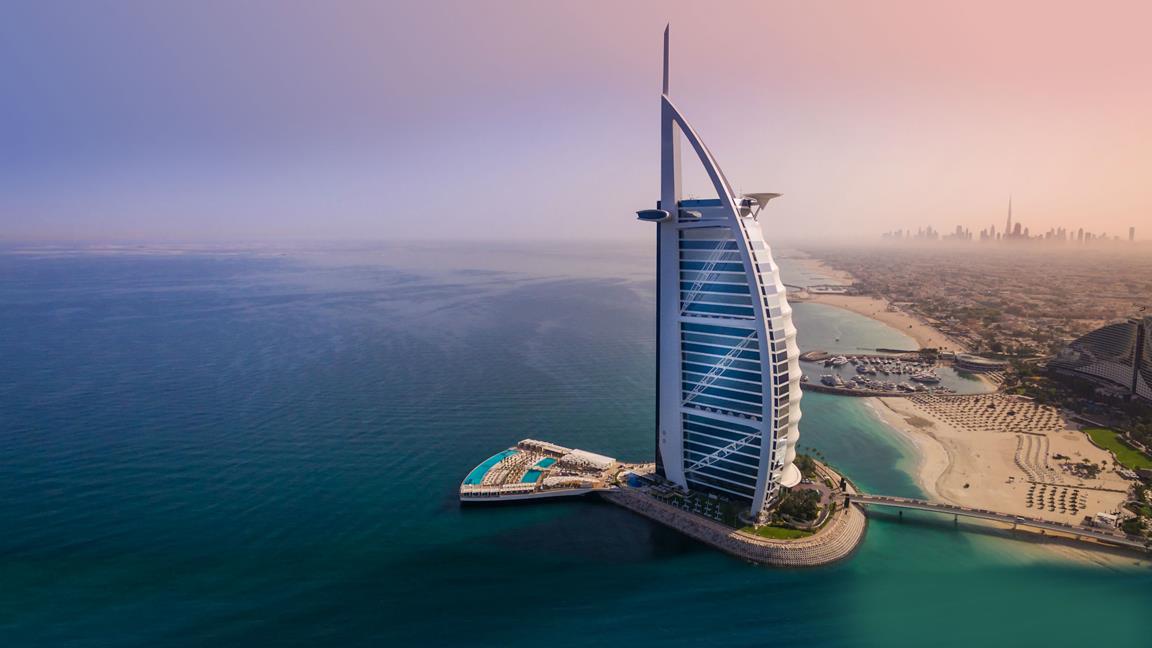 برج العرب في دبي بالإمارات